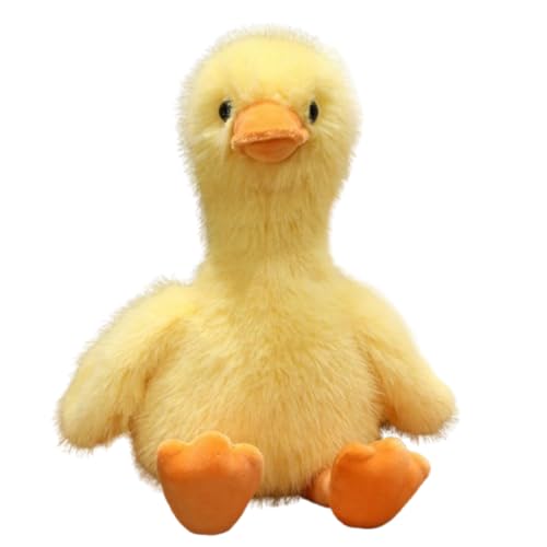 champracer Plüsch Enten, Kuscheltier Enten, Kuscheltier Spielzeug Wurfkissen, Kawaii Enten Stofftier,zum Spielen und Kuscheln, Geschenk für Kinder Mädchen (35 cm,Gelb) von champracer