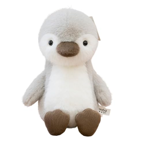 champracer Plüsch Gans Stofftier,Ente Kuscheltier,Ente Kuscheltier, Flauschig Weiche Entenplüsch, Duck Plüschtier,zum Spielen und Kuscheln, Geschenk für Kinder Mädchen (21cm,Pinguin) von champracer