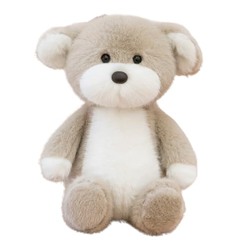 champracer Plüsch Gans Stofftier,Ente Kuscheltier,Ente Kuscheltier, Flauschig Weiche Entenplüsch, Duck Plüschtier,zum Spielen und Kuscheln, Geschenk für Kinder Mädchen (30cm,Hund) von champracer