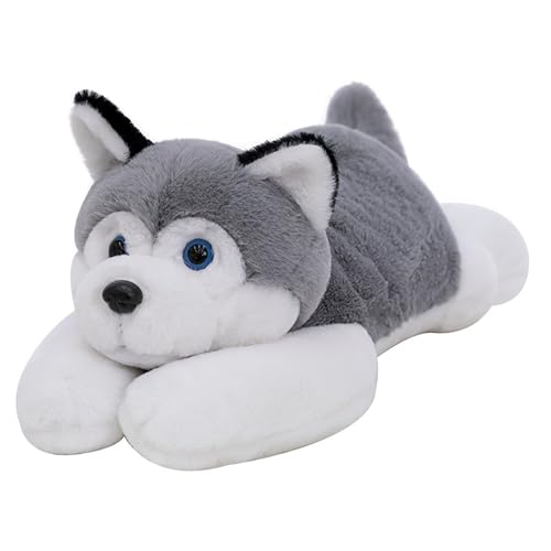 champracer Plüsch Husky Hund Plüsch,Kuschelkissen Plüsch Weiches,Corgi Plüschtier,Spielzeug Gefülltes Plüschkissen,Plüschtier Hund Gefülltes Plüschkissen mit Husky, Geschenk für Kinder (60 cm) champracer Plüsch Husky Hund Plüsch,Kuschelkissen Plüsch Weiches,Corgi Plüschtier,Spielzeug Gefülltes Plüschkissen,Plüschtier Hund Gefülltes Plüschkissen mit Husky, Geschenk für Kinder (60 cm) von champracer