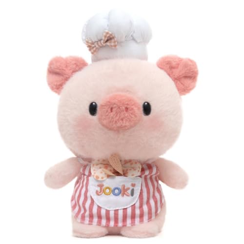 champracer Plüschtier Schwein Klein 25cm Schwein Plüschtier Kuscheltier Weich Gemütliches Kuscheltier Plüschpuppe Flauschiger Plüschtier zum Spielen & Kuscheln Geschenk für Kinder (Schwein) von champracer