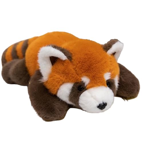champracer Roter Panda Kuscheltier,Panda Gewichtetes,30cm Kuscheltier Waschbär,Kawaii Plüschtier,Stofftier Pandas Kawaii Plüschtier, Geschenke für Mädchen und Jungen (45cm,Roter Panda) von champracer