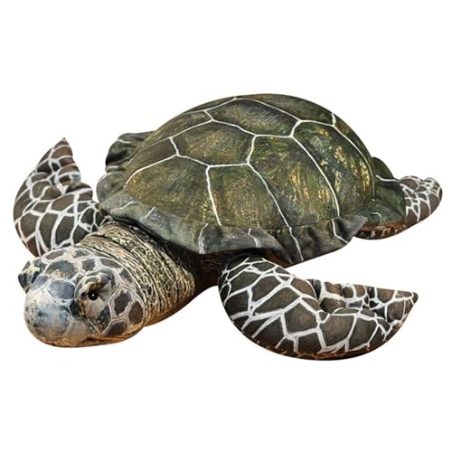champracer Schildkröte Kuscheltier Spielzeug Plüschtier Schildkröte Kuscheltier Kissen Weicher Meer Stofftier Geschenk für Kinder Mädchen Junge (55cm) von champracer