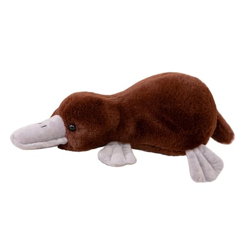 champracer Schnabeltier Kuscheltier Plüschtier Schnabeltier Ente Kuscheltier Simuliertes Schnabeltier-Plüsch Schnabeltier-Puppe Geschenke für Kinder von champracer