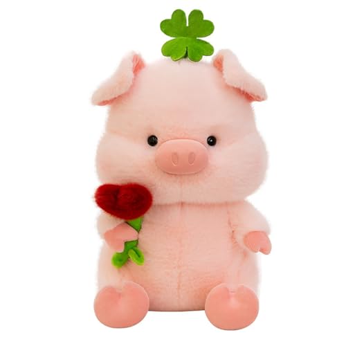 champracer Süßes Schwein Plüsch Plüschtier Schwein Klein Kuscheltier Schweinchen Superweiches Geschenk für Kinde (40cm) von champracer