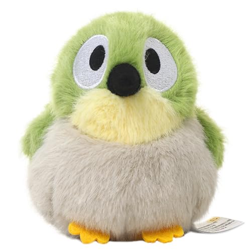 champracer Vogel Kuscheltier Klein Vögel Plüschtier Pelzige Vogel-Plüschpuppe Flauschiger Stofftier zum Spielen & Kuscheln Geburtstagsgeschenk für Kinder (11cm) von champracer