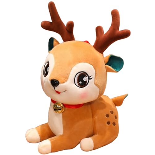 champracer Weihnachtsmann PlüSchtier,Plüsch Rentier, Plüsch Rentier Puppen,20cm Weihnachtsmann Kuscheltier,Weihnachtsmann Puppe,Weihnachten Plüschtiere Weihnachten Plüschtiere (23cmWeihnachtsfeier) von champracer