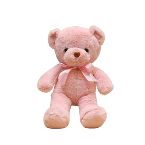 champracer kuschelweicher Teddybär,Teddybär Plüschtier Kuscheltiere,Teddy Bären Klein Braunbär Süße Stofftier Spielzeug,Plüschtier Kuscheltier Stofftier Geschenk (Rosa,37cm) von champracer