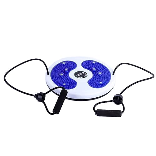 chi-enterprise Twister mit Gummibändern und Magnetpunkten, Drehteller, Rotationsscheibe, Balance Board, Disc Board, Aerobic Fitnessscheibe, Twister Platte 28 cm, weiß-blau chi-enterprise Twister mit Gummibändern und Magnetpunkten, Drehteller, Rotationsscheibe, Balance Board, Disc Board, Aerobic Fitnessscheibe, Twister Platte 28 cm, weiß-blau von chi-enterprise