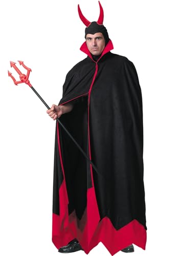 chiber - Herren Teufel Kostüm Halloween Dämon - Einheitsgröße (L/XL) von chiber