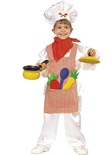 chiber - Kleines Koch Kostüm für Jungen oder Mädchen (4-6 Jahre) von chiber