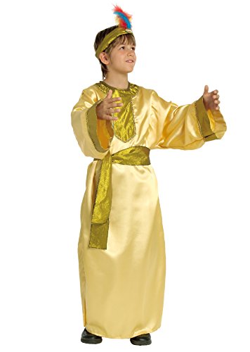 chiber - Magier König Kostüm Goldene Kind (10-12 Jahre) von chiber