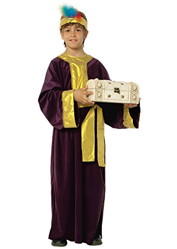 chiber - Magier König Kostüm für Malvenjunge (4-6 Jahre) von chiber