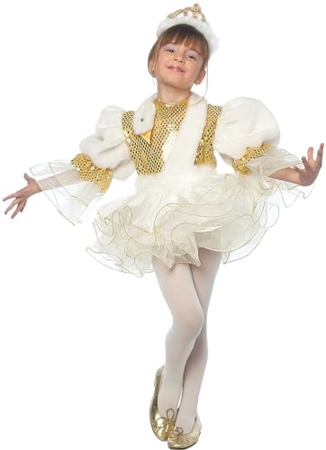 chiber - Schwan Ballerina Kostüm für Mädchen (2-3 Jahre) von chiber