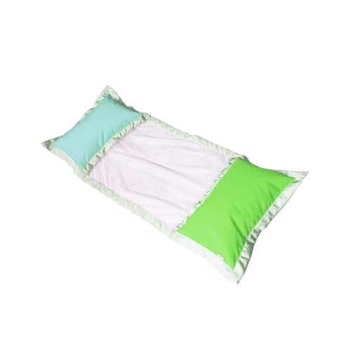 chillisy® Luxus Wasserhängematte Ibiza Aqua-Mint-Grün – mit Netz – schwebendes Relaxgefühl – 5 Jahre Farb-Garantie – Chlor-& Salzwasser resistent - Aqua-Mint-Grün [170x70 cm] von chill isy