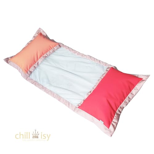 chillisy® Luxus Wasserhängematte Menorca II – mit Netz – schwebendes Relaxgefühl – 5 Jahre Farb-Garantie – Chlor- & Salzwasser resistent von chillisy