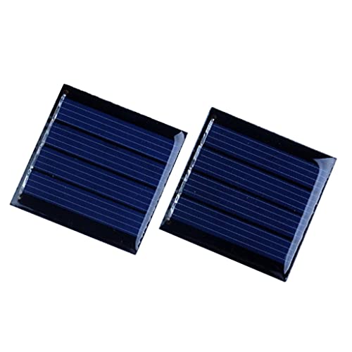 chiwanji 2V Mini Tragbare Polykristalline Solarzelle Panel DIY Power Ladegerät Akku, 2V von chiwanji