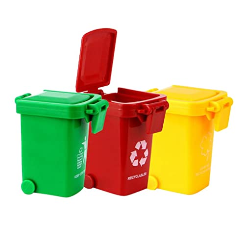 chiwanji 3 Stücke Mülleimer Mülleimer Modell Mini Kinderspielzeug Geschenk chiwanji 3 Stücke Mülleimer Mülleimer Modell Mini Kinderspielzeug Geschenk von chiwanji