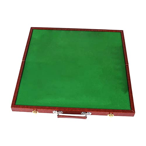 chiwanji Faltbarer 50 cm x 50 cm Mini-Mahjong-Tisch, Freizeitspiel, Fliesenspiel für Party zu Hause von chiwanji