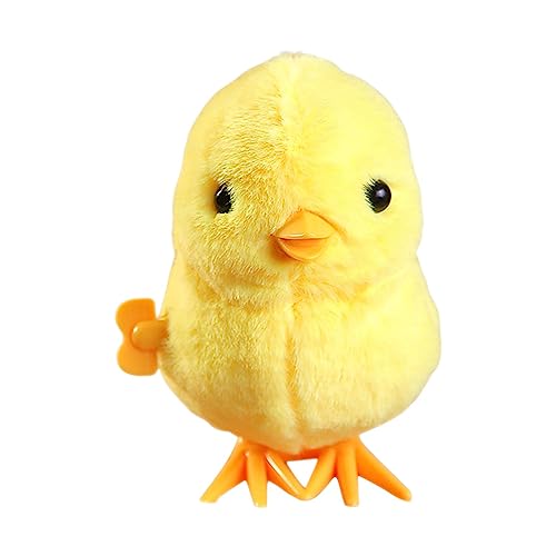 chiwanji Küken Uhrwerk Puppenspielzeug, Uhrwerk Hüpfendes Küken Spielzeug, Hochwertiges Fangendes Aufzieh Plüschtier, für Partygeschenke, Geschenkpreise, Gesch, Gelbes Sprunghuhn chiwanji Küken Uhrwerk Puppenspielzeug, Uhrwerk Hüpfendes Küken Spielzeug, Hochwertiges Fangendes Aufzieh Plüschtier, für Partygeschenke, Geschenkpreise, Gesch, Gelbes Sprunghuhn von chiwanji