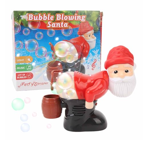 Seifenblasenmaschine, Weihnachtsfigur, Lustiger Weihnachtsmann, Blasenmacher für Festival, Party, Karneval, Zusammenkunft, Blasengebläse, Innovatives Streichwerkzeug Seifenblasenmaschine, Weihnachtsfigur, Lustiger Weihnachtsmann, Blasenmacher für Festival, Party, Karneval, Zusammenkunft, Blasengebläse, Innovatives Streichwerkzeug von ciciglow