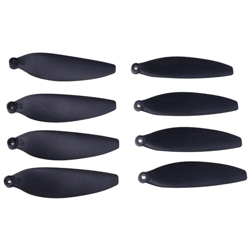 ciciglow 8 PCs Propellers Ersatz, 7,1 cm Drohnen -Propeller -Blätter, Low -Rausch -Klingen -Props -Zubehör mit Schraubendreherschrauben für die Mini -Serie E88 E58 von ciciglow