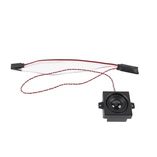 ciciglow RC Engine Sound Simulator, RC -Motor -Soundmodul mit 5W -Lautsprecher für Realistische Soundeffekte in 1/10 1/8 Skala für DIY RCModel Cars Crawler Racing Accessoires von ciciglow