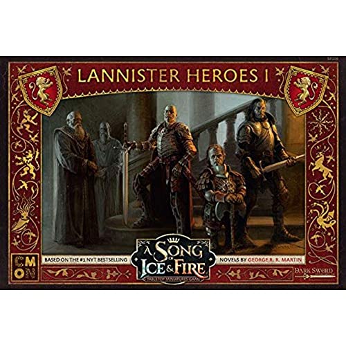 Cool Mini or Not - A Song of Ice and Fire: Lannister Heroes I - Miniature Game von CMON