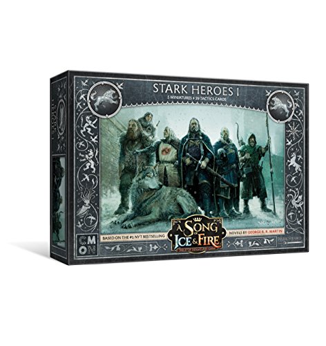 Cool Mini or Not - A Song of Ice and Fire: Stark Heroes Box 1 - Miniature Game von CMON