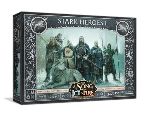 Cool Mini or Not - A Song of Ice and Fire: Stark Heroes Box 1 - Miniature Game von CMON