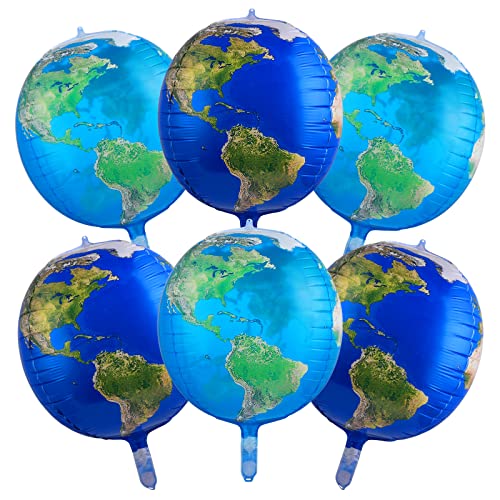 cobee 22inch Kugelballons,3 Stück transparente Weltkarten Luftballons+3 Stück Erdkugel Luftballons Planeten Luftballons Erde 4D Folienballons Dekoration für den Lehrmaterial Weltraum Themenparty cobee 22inch Kugelballons,3 Stück transparente Weltkarten Luftballons+3 Stück Erdkugel Luftballons Planeten Luftballons Erde 4D Folienballons Dekoration für den Lehrmaterial Weltraum Themenparty von Cobee