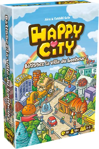 Happy City – benannt für die Goldene As Famille 2022 – Französische Version von Cocktail Games