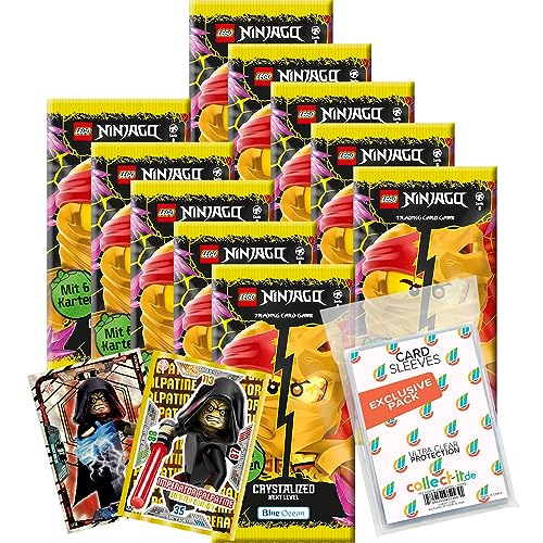 Bundle mit Lego Ninjago Serie 8 Next Level Trading Cards - 10 Booster + 2 Limitierte Star Wars Karten + Exklusive Collect-it Hüllen Bundle mit Lego Ninjago Serie 8 Next Level Trading Cards - 10 Booster + 2 Limitierte Star Wars Karten + Exklusive Collect-it Hüllen von collect-it.de MY HOME OF CARDS + TOYS