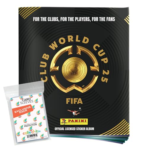 Bundle mit FIFA Club World Cup 2025 - Sammelsticker - 1 Album + Exklusive Collect-it Hüllen Bundle mit FIFA Club World Cup 2025 - Sammelsticker - 1 Album + Exklusive Collect-it Hüllen von collect-it.de MY HOME OF CARDS + TOYS