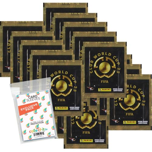 Bundle mit FIFA Club World Cup 2025 - Sammelsticker - 20 Tüten + Exklusive Collect-it Hüllen Bundle mit FIFA Club World Cup 2025 - Sammelsticker - 20 Tüten + Exklusive Collect-it Hüllen von collect-it.de MY HOME OF CARDS + TOYS