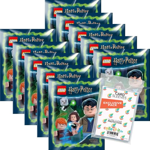 Bundle mit Lego Harry Potter - Serie 2 - Sammelsticker - 10 Tüten + Exklusive Collect-it Hüllen Bundle mit Lego Harry Potter - Serie 2 - Sammelsticker - 10 Tüten + Exklusive Collect-it Hüllen von collect-it.de MY HOME OF CARDS + TOYS