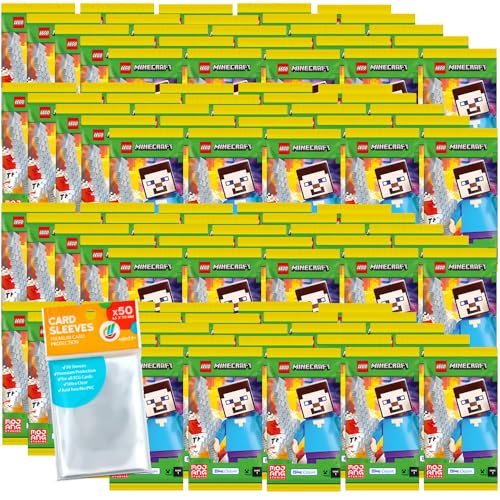 Bundle mit Lego Minecraft Serie 1 Trading Cards - 100 Booster + Exklusive Collect-it Hüllen Bundle mit Lego Minecraft Serie 1 Trading Cards - 100 Booster + Exklusive Collect-it Hüllen von collect-it.de MY HOME OF CARDS + TOYS