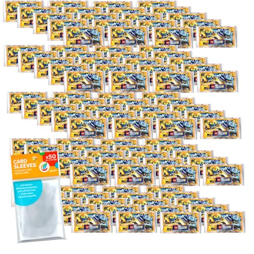 Bundle mit Lego Nexo Knights Serie 2 - Trading Cards - 100 Booster - Deutsch + Exklusive Collect-it Hüllen Bundle mit Lego Nexo Knights Serie 2 - Trading Cards - 100 Booster - Deutsch + Exklusive Collect-it Hüllen von collect-it.de MY HOME OF CARDS + TOYS