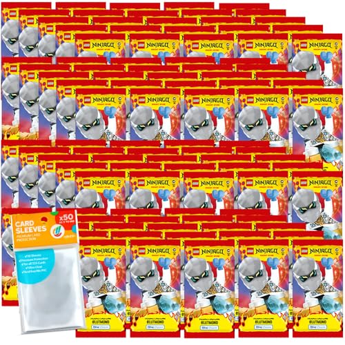 Bundle mit Lego Ninjago Serie 10 Trading Cards - 100 Booster + Exklusive Collect-it Hüllen Bundle mit Lego Ninjago Serie 10 Trading Cards - 100 Booster + Exklusive Collect-it Hüllen von collect-it.de MY HOME OF CARDS + TOYS