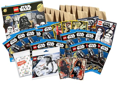 Bundle mit Lego Star Wars 5 - Der Adventskalender 2024-24 tolle Überraschungen Deluxe + Exklusive Collect-it Hüllen von collect-it.de MY HOME OF CARDS + TOYS
