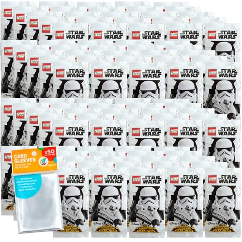 Bundle mit Lego Star Wars - Serie 2 Trading Cards - 100 Booster + Exklusive Collect-it Hüllen Bundle mit Lego Star Wars - Serie 2 Trading Cards - 100 Booster + Exklusive Collect-it Hüllen von collect-it.de MY HOME OF CARDS + TOYS