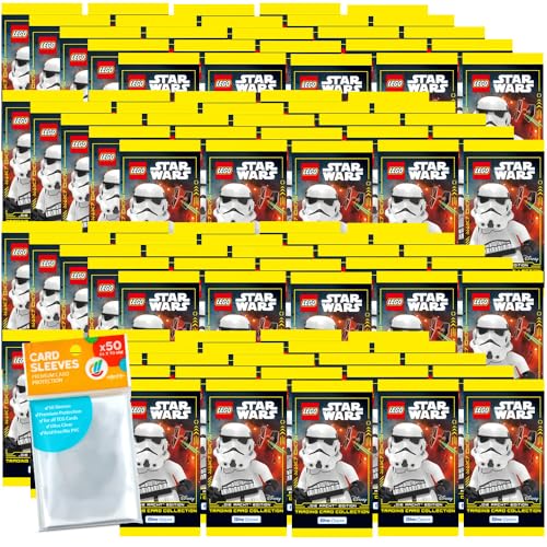 Bundle mit Lego Star Wars - Serie 4 Trading Cards - 100 Booster + Exklusive Collect-it Hüllen Bundle mit Lego Star Wars - Serie 4 Trading Cards - 100 Booster + Exklusive Collect-it Hüllen von collect-it.de MY HOME OF CARDS + TOYS