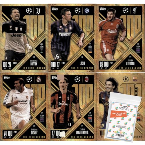 Bundle mit Match Attax Champions League 2024/25 EXTRA - Trading Cards - Alle 6-100 Club Legends Karten + Exklusive Collect-it Hüllen Bundle mit Match Attax Champions League 2024/25 EXTRA - Trading Cards - Alle 6-100 Club Legends Karten + Exklusive Collect-it Hüllen von collect-it.de MY HOME OF CARDS + TOYS