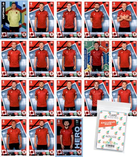 Bundle mit Match Attax UEFA Euro 2024 Germany - Mannschaftspaket + Exklusive Collect-it Hüllen (Albanien) Bundle mit Match Attax UEFA Euro 2024 Germany - Mannschaftspaket + Exklusive Collect-it Hüllen (Albanien) von collect-it.de MY HOME OF CARDS + TOYS