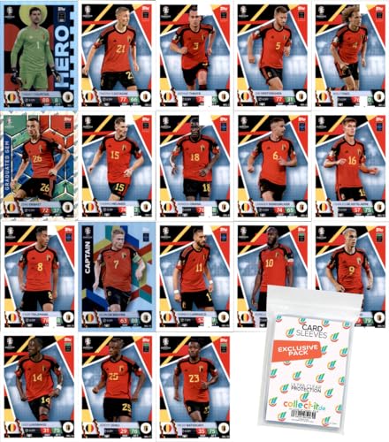 Bundle mit Match Attax UEFA Euro 2024 Germany - Mannschaftspaket + Exklusive Collect-it Hüllen (Belgien) Bundle mit Match Attax UEFA Euro 2024 Germany - Mannschaftspaket + Exklusive Collect-it Hüllen (Belgien) von collect-it.de MY HOME OF CARDS + TOYS