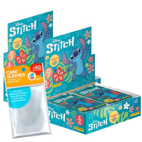 Bundle mit Panini Stitch (2025) Trading Cards - 2 Display (48 Booster) + Exklusive Collect-it Hüllen von collect-it.de MY HOME OF CARDS + TOYS