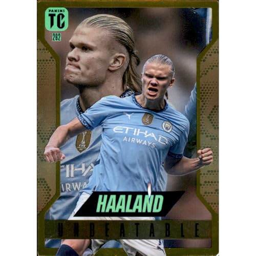 Bundle mit Top Class Pure Football 2025 - Trading Cards - Parallel Unbeatable (262 - Erling Haaland - Unbeatable - Bright Gold) von collect-it.de MY HOME OF CARDS + TOYS