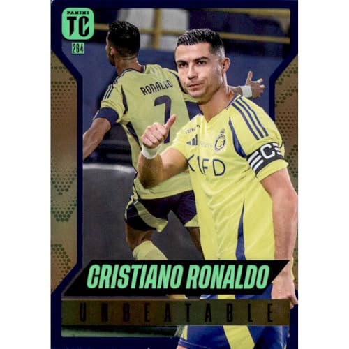 Bundle mit Top Class Pure Football 2025 - Trading Cards - Parallel Unbeatable (264 - Christiano Ronaldo - Unbeatable - Electric Blue) von collect-it.de MY HOME OF CARDS + TOYS