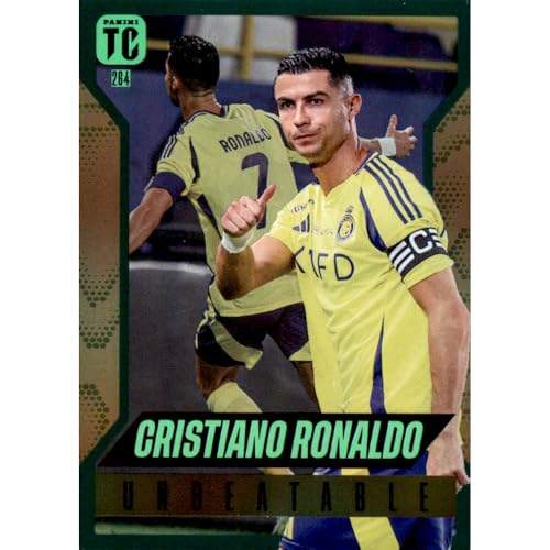 Bundle mit Top Class Pure Football 2025 - Trading Cards - Parallel Unbeatable (264 - Christiano Ronaldo - Unbeatable - Green Light) von collect-it.de MY HOME OF CARDS + TOYS