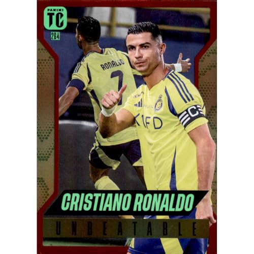 Bundle mit Top Class Pure Football 2025 - Trading Cards - Parallel Unbeatable (264 - Christiano Ronaldo - Unbeatable - Red Hot) von collect-it.de MY HOME OF CARDS + TOYS